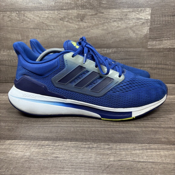 Adidas EQ21 Run Blue Mens US Size 12 EUR 46.67 GZ4059...
